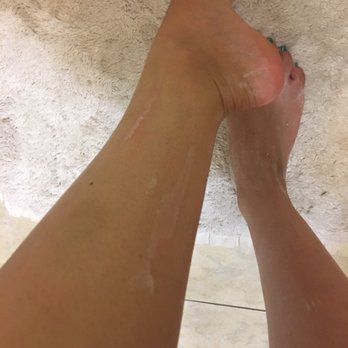 Went In For A Full Leg Wax Left W A Ton Of Wax Stuck To My Legs