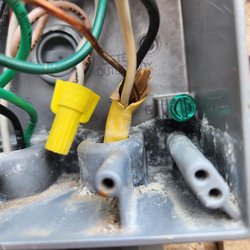 Aspen Electrical Services - Water intrusion in the junction box Aspen Electric installed