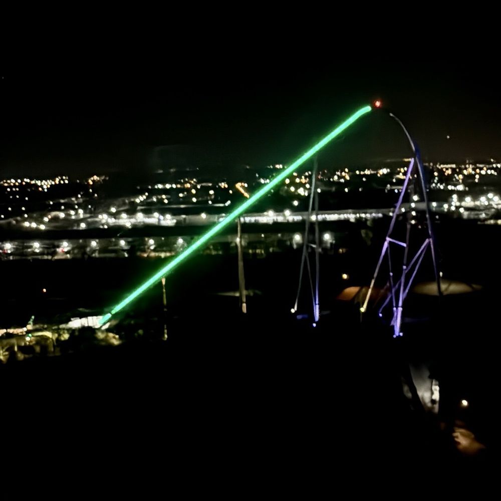 Carowinds - Fury at night - Amusement Parks Near Me - Charlotte, North Carolina