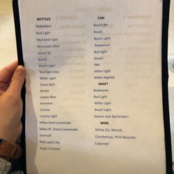 Miller's Tavern - Beer list