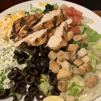 Fletcher's Pub - Oakland Drive - Blackened chicken Cobb salad - Pubs Near Me - Kalamazoo, Michigan Fletcher's Pub - Oakland Drive - Blackened chicken Cobb salad - Pubs Near Me - Kalamazoo, Michigan