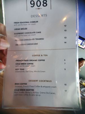Menu photo 1 The 908 Long Beach, CA Menu photo 1 The 908 Long Beach, CA