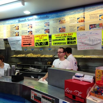 Bondi Surf Seafoods - Seafood Near Me - Bondi Beach, NSW Bondi Surf Seafoods - Seafood Near Me - Bondi Beach, NSW