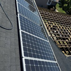 Super pleased cleaning - Final results clean, solar panels