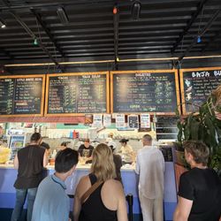 Menu and counter