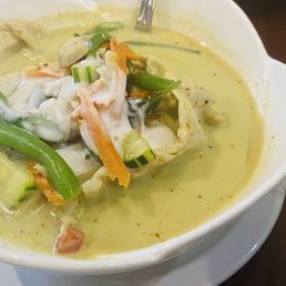 Chicken green curry Chicken green curry