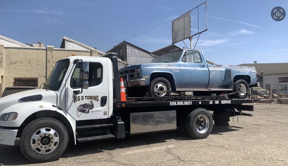 BIG D TOWING Updated September 2024 Request a Quote Fresno