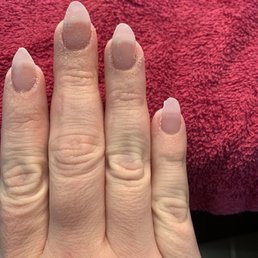Nail tech didn't understand how this was different than what I had walking in. Nail tech didn't understand how this was different than what I had walking in.