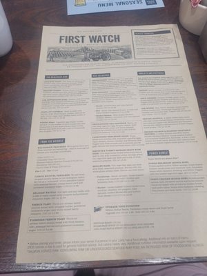 Menu photo 1 First Watch Burlington, NC Menu photo 1 First Watch Burlington, NC