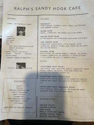 Menu photo 1 Ralph’s Sandy Hook Cafe Sandy Hook, CT