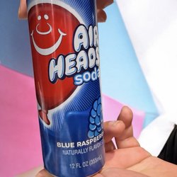 BoxLunch - Airheads Soda in the Blue Raspberry flavor