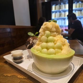 Oakobing - Mango Melon Shaved Ice - Shaved Ice Near Me - Los Angeles, California