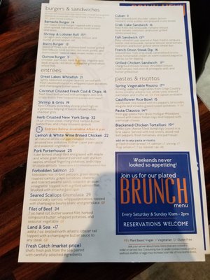 Menu photo 4 Cove Lakeside Bistro Portage, MI