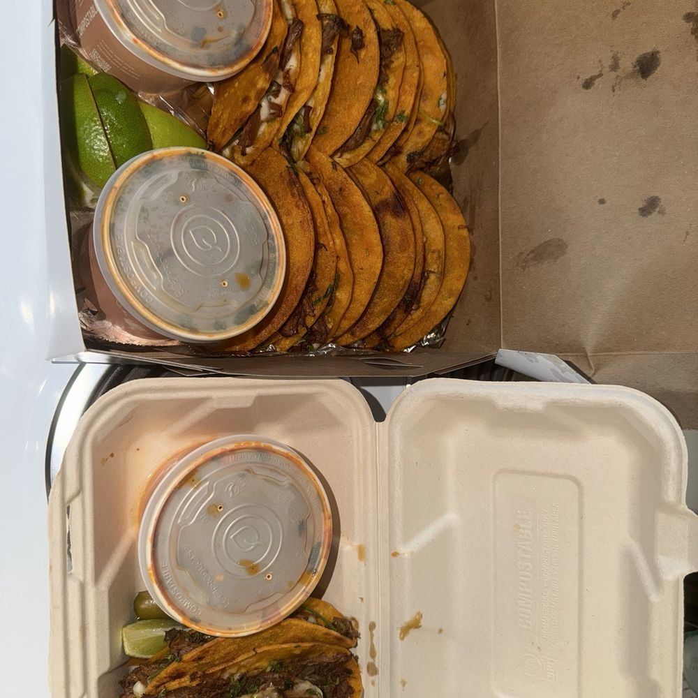 La Birria - On the left, we have the regular Birria tacos on the right we got two of the hellfire tacos!! they're super fresh! - Mexican Near Me - Honolulu, Hawaii La Birria - On the left, we have the regular Birria tacos on the right we got two of the hellfire tacos!! they're super fresh! - Mexican Near Me - Honolulu, Hawaii