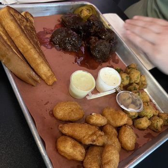 The Butt Hutt Smokehouse - Burnt Ends with 2 sides - Barbeque Near Me - Jacksonville, Florida The Butt Hutt Smokehouse - Burnt Ends with 2 sides - Barbeque Near Me - Jacksonville, Florida