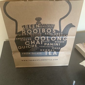 The Whistling Kettle Troy - My takeaway bag - Tea Rooms Near Me - Troy, New York The Whistling Kettle Troy - My takeaway bag - Tea Rooms Near Me - Troy, New York