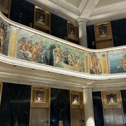 Marquette Building - Amazing Tiffany mosaics that tell the story of Chicago
