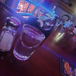 The Whistle Stop - Shots of Patron