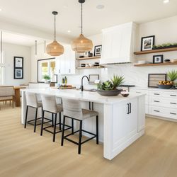 Floorzz - PureTech by Mohawk -Kentmore Lodge-Jute Oak flooring for kitchen
