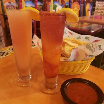 3 Margaritas Aurora - two drinks on a table - Mexican Near Me - Aurora, Colorado