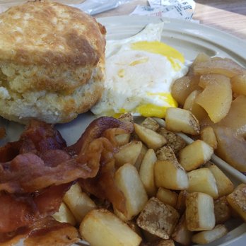 Tudor's Biscuit World - a plate of breakfast - Bakeries Near Me - Gallipolis, Ohio
