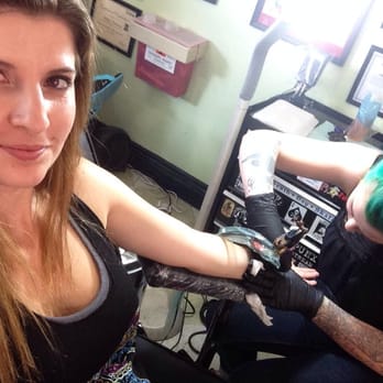 Third Street Tattoo - Amanda tattooing my hummingbird - Tattoo Near Me - Hermosa Beach, California Third Street Tattoo - Amanda tattooing my hummingbird - Tattoo Near Me - Hermosa Beach, California