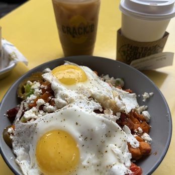 Crack’d Kitchen and Coffee - Sunny Chorizo Bowl - Breakfast & Brunch Near Me - Plantation, Florida