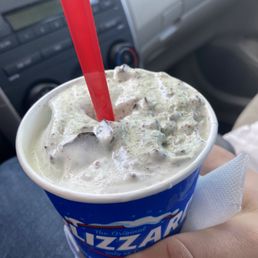 Girl Scout Thin Mints Blizzard Treat Girl Scout Thin Mints Blizzard Treat