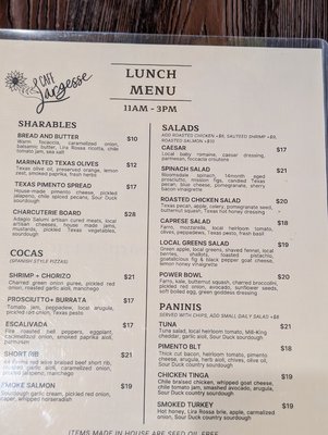 Menu photo 8 Cafe Largesse Sunset Valley, TX