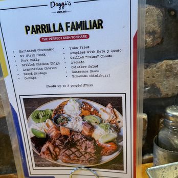 Doggi's Arepa Bar - The Family Grill Meal deal. - Venezuelan Near Me - Miami, Florida