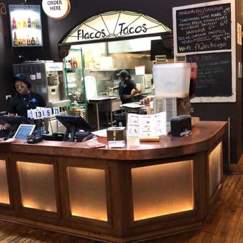 Flaco's Tacos - The counter! - Mexican Near Me - Chicago, Illinois
