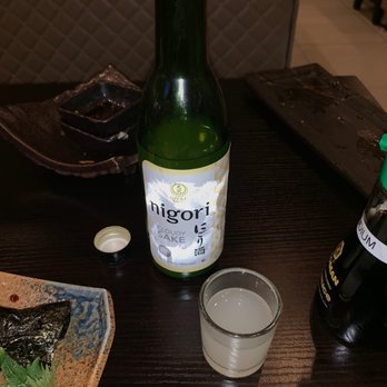 Ushio Sushi - Cold unfiltered sake. Vg. - Sushi Bars Near Me - Davie, Florida Ushio Sushi - Cold unfiltered sake. Vg. - Sushi Bars Near Me - Davie, Florida