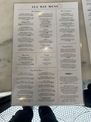 Menu photo 6 Tatte Bakery & Cafe | Georgetown Washington, DC, DC