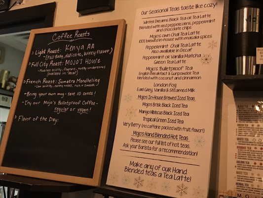 Menu photo 8 Mojo's Coffee and More Bay Village, OH