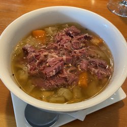 Vino Salida Wine Bar - Awesome corned beef soup after St Patrick's day!