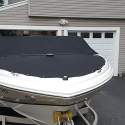 Boat Covers and Canvas Repairs By Barbara - Bow & Over the windshield