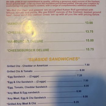 Breakfast Club - Sandwich menu - Breakfast & Brunch Near Me - Tybee Island, Georgia