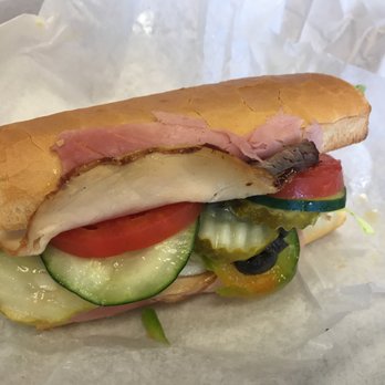 Bubs Subs - Mini #7 Three Amigos (ham, roast beef, turkey, provolone cheese) - Sandwiches Near Me - Algonquin, Illinois