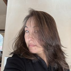 Hair By Ellie - Just got my grays colored with highlights. Subtle indoors. See photos of outdoor in the sun!