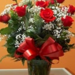 A Dozen red roses runs 69.99
Ask us about our other color roses.
