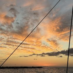 Kai Lani Catamaran - Catching the sunset