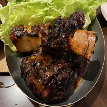 Ember & Ash - Beef Shin, ramen glaze, lettuce cups, yuzu koshu, pickles - New American Near Me - Philadelphia, Pennsylvania Ember & Ash - Beef Shin, ramen glaze, lettuce cups, yuzu koshu, pickles - New American Near Me - Philadelphia, Pennsylvania