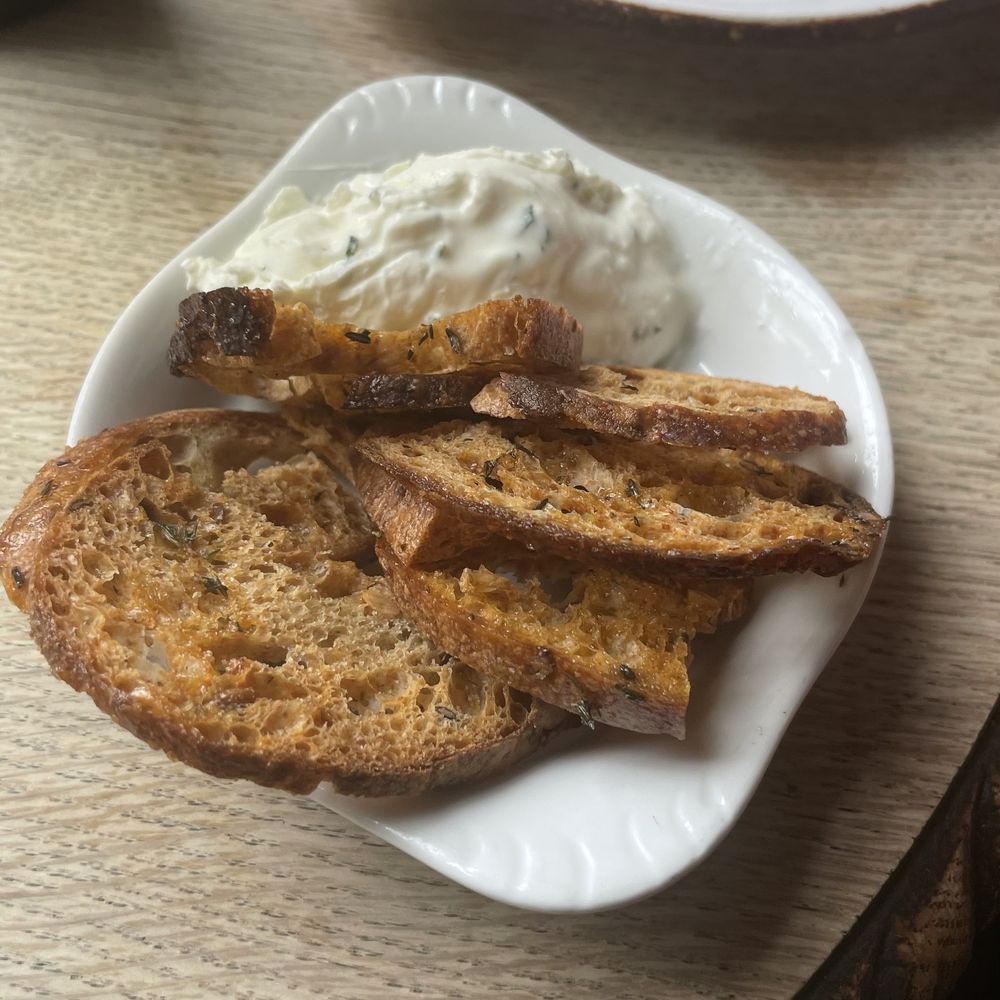 The Pig in the Wall - Goat cheese /croutons - Hotels Near Me - Southampton, STH