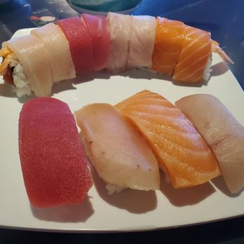Sushi-Cho - Combo with Rainbow roll with spicy tuna - Japanese Near Me - Tucson, Arizona Sushi-Cho - Combo with Rainbow roll with spicy tuna - Japanese Near Me - Tucson, Arizona