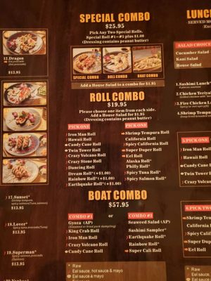 Menu photo 3 YamaChen's Sushi Virginia Beach, VA