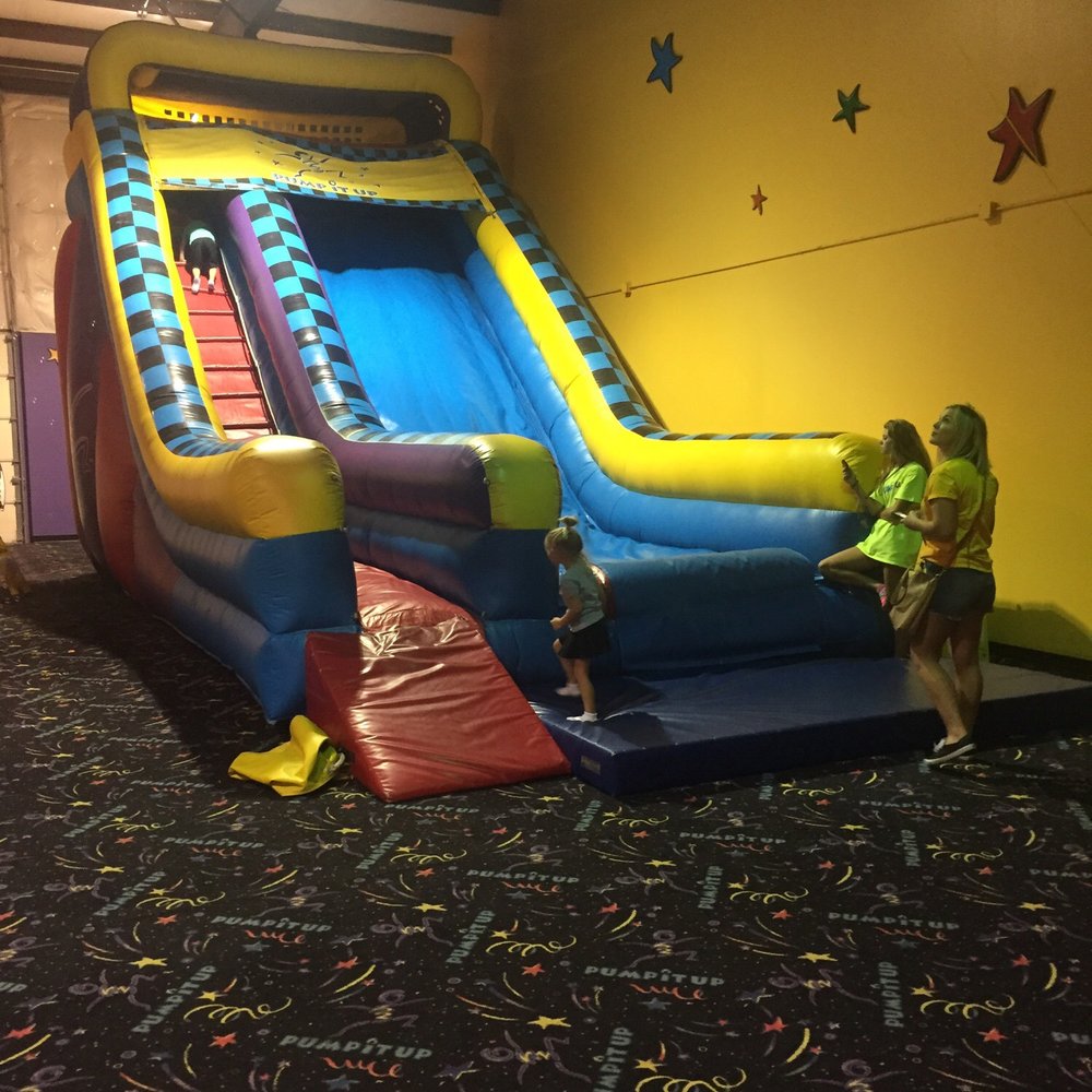 Slide in party room A Slide in party room A