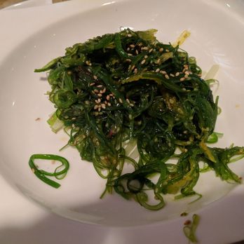 Raku - Seaweed salad (after I ate some) - Japanese Near Me - Edina, Minnesota