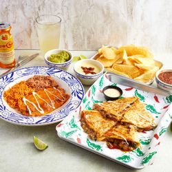Agave Mexican Restaurant - Enchiladas, Chips + Dip Trio, Quesadillas, Margarita