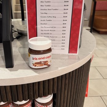 Nutella Cafe - Personalize label - Desserts Near Me - Chicago, Illinois