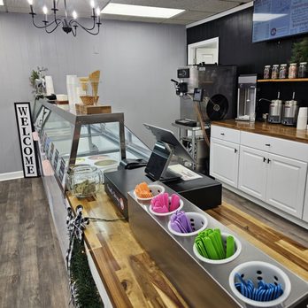 Down Home Creamery - The first thing one sees as you enter the place. - Ice Cream & Frozen Yogurt Near Me - Vinton, Virginia